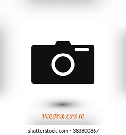 photo camera vectoe icon