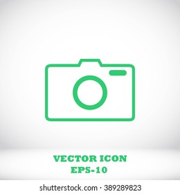 photo camera vectoe icon