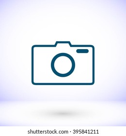 photo camera vectoe icon