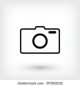 photo camera vectoe icon