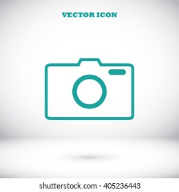 photo camera vectoe icon