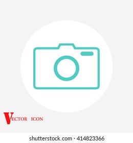photo camera vectoe icon