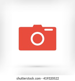 photo camera vectoe icon