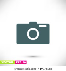 photo camera vectoe icon