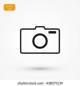 photo camera vectoe icon