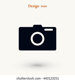 photo camera vectoe icon