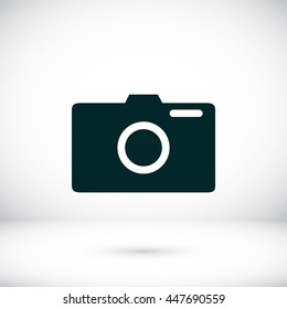 photo camera vectoe icon