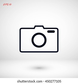 photo camera vectoe icon