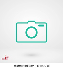 photo camera vectoe icon