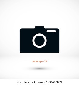 photo camera vectoe icon