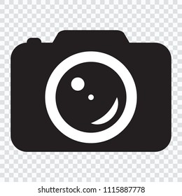 Photo camera vector icon
