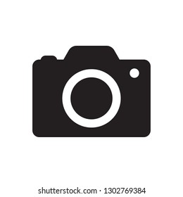 Photo camera vector icon