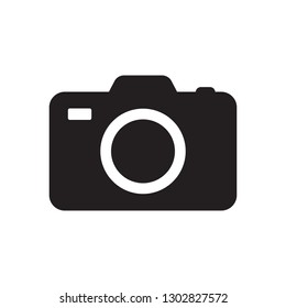 Photo camera vector icon