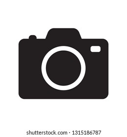 Photo camera vector icon