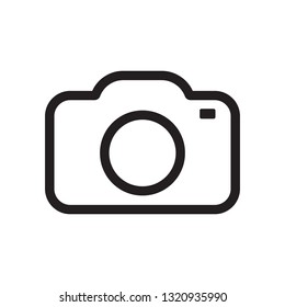 Photo camera vector icon