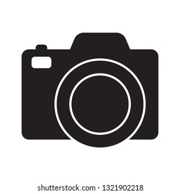 Photo camera vector icon