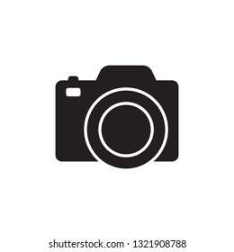 Photo camera vector icon