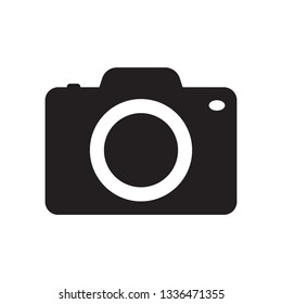 Photo camera vector icon