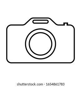 photo camera vector icon, camera vector icon