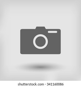 photo camera vector icon