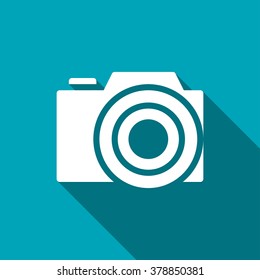 photo camera vector icon