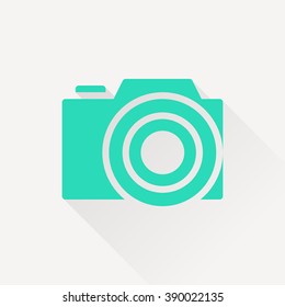 photo camera vector icon