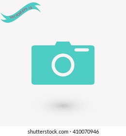 photo camera vector icon
