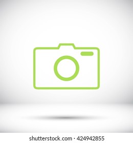 photo camera vector icon