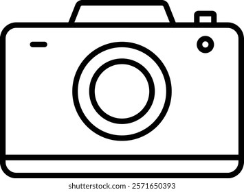 Photo Camera vector icon. Can be used for printing, mobile and web applications.