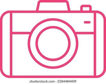 Photo Camera vector icon. Can be used for printing, mobile and web applications.