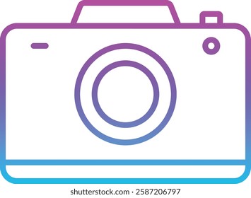 Photo Camera vector icon. Can be used for printing, mobile and web applications.