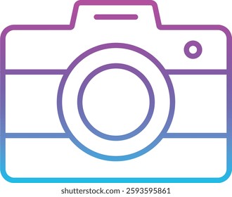 Photo Camera vector icon. Can be used for printing, mobile and web applications.