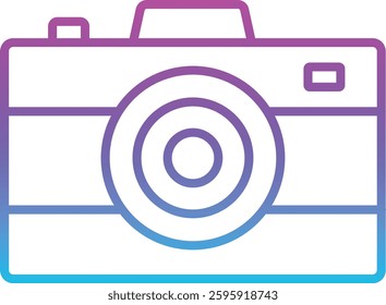 Photo Camera vector icon. Can be used for printing, mobile and web applications.