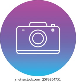 Photo Camera vector icon. Can be used for printing, mobile and web applications.
