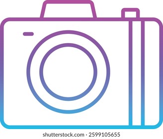 Photo Camera vector icon. Can be used for printing, mobile and web applications.