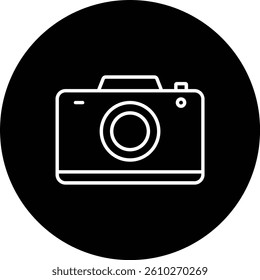 Photo Camera vector icon. Can be used for printing, mobile and web applications.