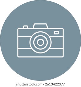 Photo Camera vector icon. Can be used for printing, mobile and web applications.