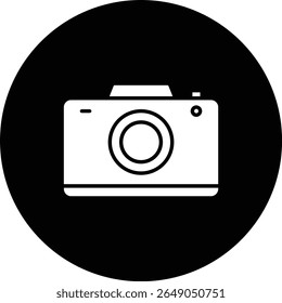 Photo Camera vector icon. Can be used for printing, mobile and web applications.