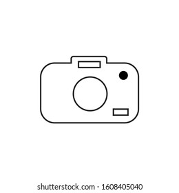 photo camera vector icon eps 10