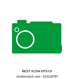 photo camera, vector icon, eps10