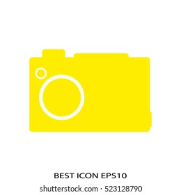 photo camera, vector icon, eps10