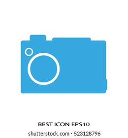photo camera, vector icon, eps10