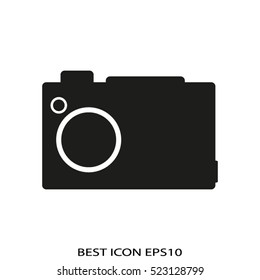 photo camera, vector icon, eps10