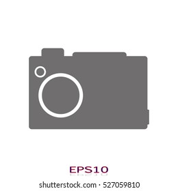 photo camera, vector icon, eps10