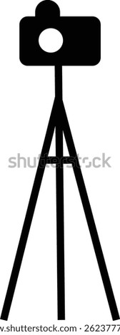 photo camera vector icon. foto studio symbols template designs. session logo. Focus mark. cam logo silhouette. flat style, isolated on transparent background, used for Photography or mobile app