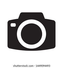 Photo camera vector icon illustration