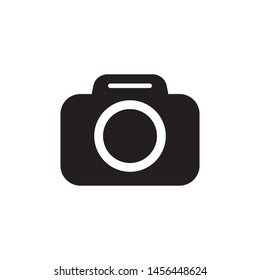 Photo camera vector icon illustration