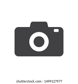 Photo camera vector icon illustration Eps10
