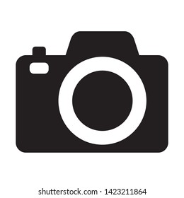 Photo camera vector icon isolated
