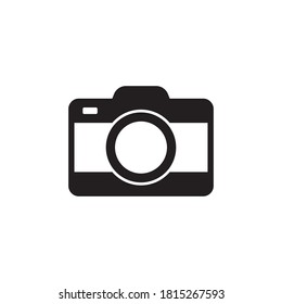 Photo camera vector icon isolated